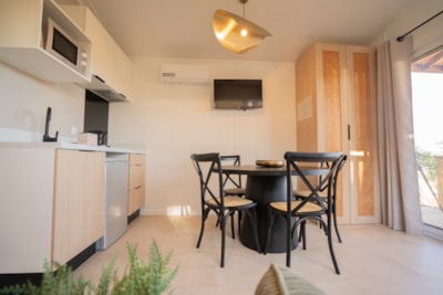 Lodge Ethnique without spa 1 bedroom + convertible sofa
