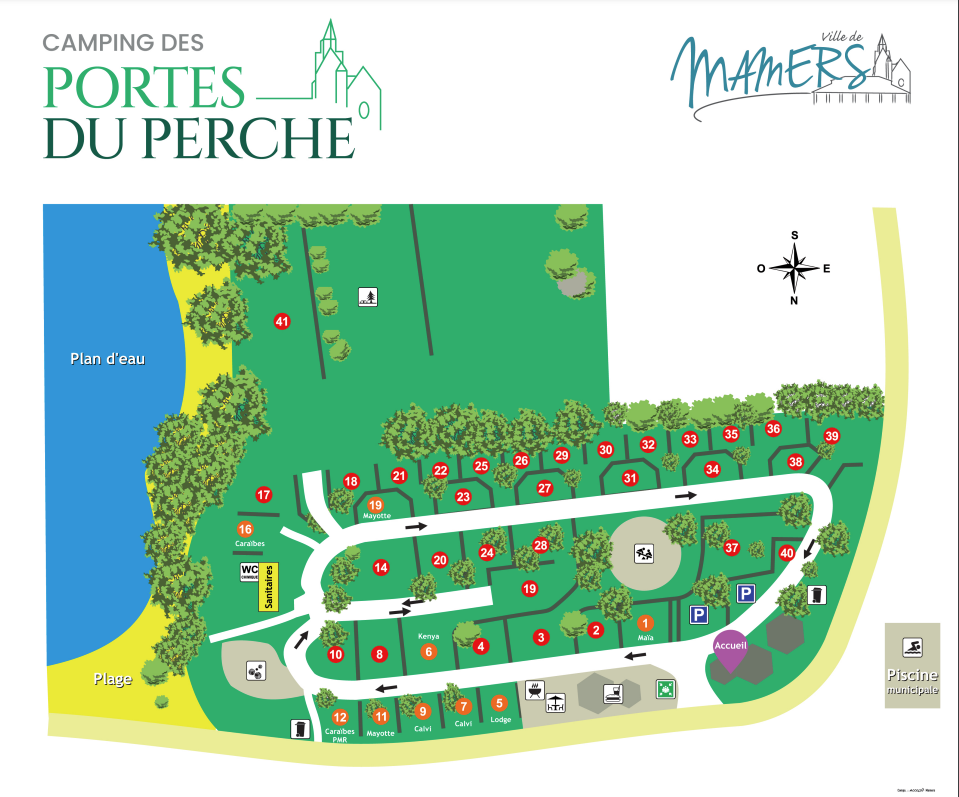 Camping Les Portes du Perche — Photo 2