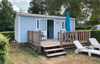 Mietunterkunft - Mobilheim Maia - 1 Schlafzimmer - - Camping Les Portes du Perche