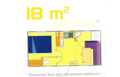 Mobil home MAIA - 1 bedroom -