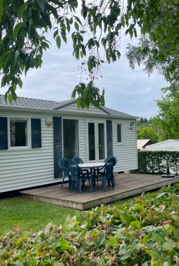 Mietunterkunft - Mobilheim [Neu] - 2 Schlafzimmer - - Camping Les Portes du Perche