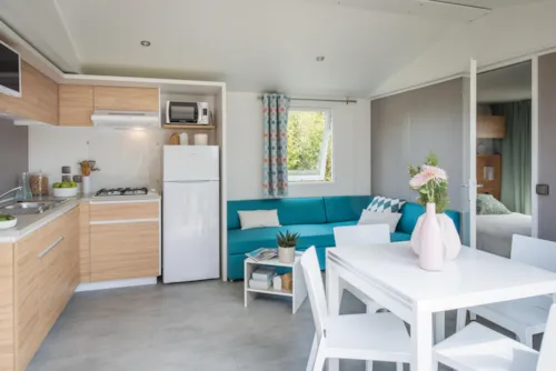Mietunterkunft - Mobilheim O'hara Confort In Seenähe, 3 Schlafzimmer, 1 Badezimmer - image n°2 - Camping D'Herbelon