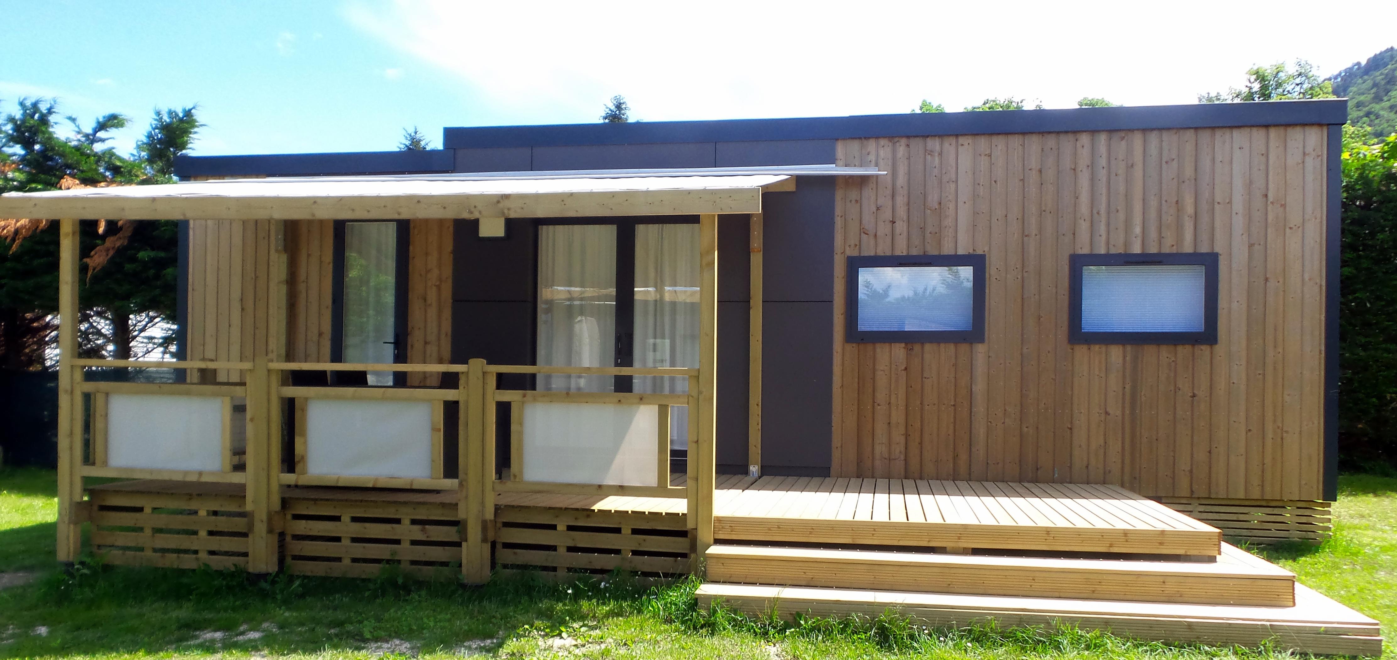 Accommodation - Mobile-Home Taos 3 Chambres - Camping D'Herbelon