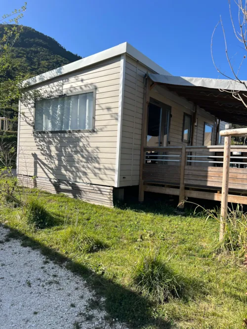 Mietunterkunft - Mobilheim Samoa Confort Am See, 2 Schlafzimmer, 1 Badezimmer - image n°7 - Camping D'Herbelon