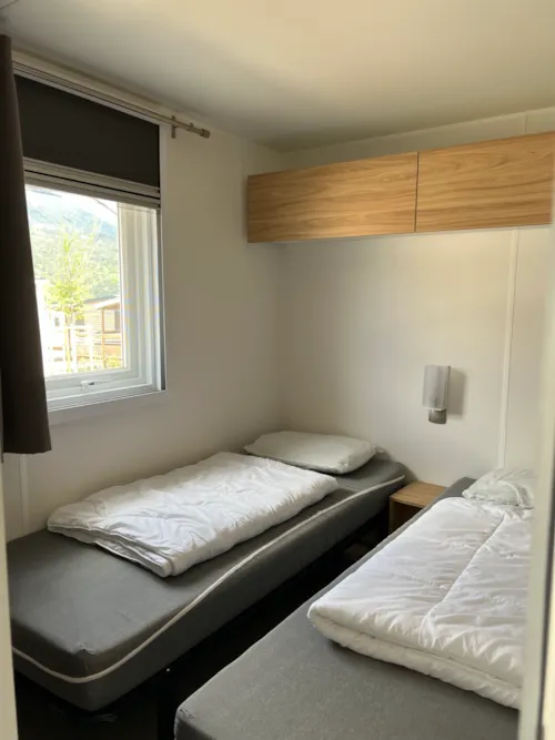 Mietunterkunft - Mobilheim O'hara Confort In Seenähe, 3 Schlafzimmer, 1 Badezimmer - image n°5 - Camping D'Herbelon