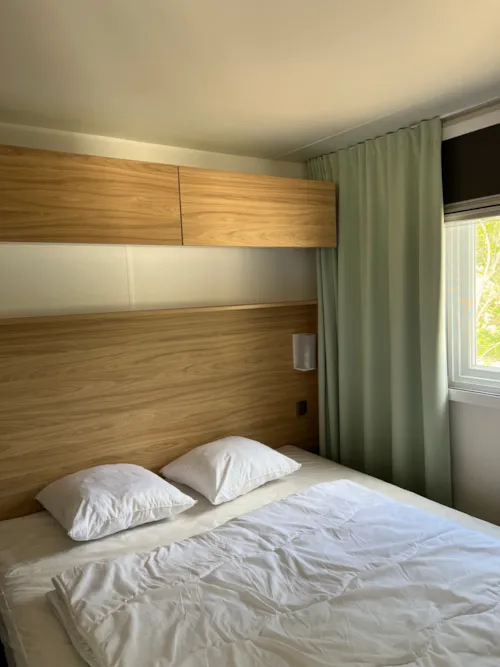 Mietunterkunft - Mobilheim O'hara Confort In Seenähe, 3 Schlafzimmer, 1 Badezimmer - image n°4 - Camping D'Herbelon