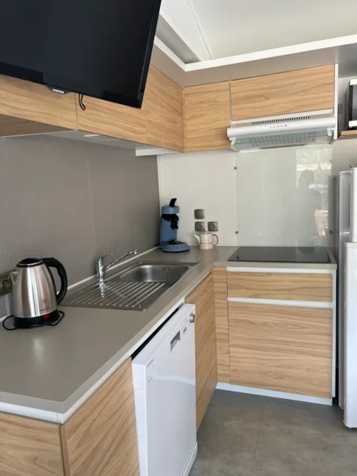 Mietunterkunft - Mobilheim O'hara Confort In Seenähe, 3 Schlafzimmer, 1 Badezimmer - image n°3 - Camping D'Herbelon