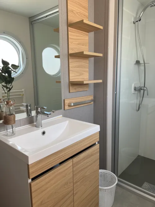 Mietunterkunft - Mobilheim O'hara Confort In Seenähe, 3 Schlafzimmer, 1 Badezimmer - image n°6 - Camping D'Herbelon