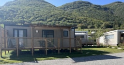 Huuraccommodatie(s) - Mobil Home Confort Grand Large Face Au Lac, 2 Chambres, 1 Salle D'eau - Camping D'Herbelon