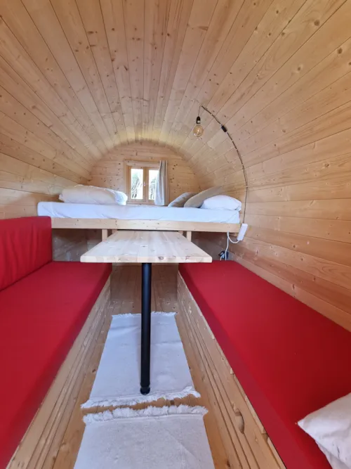 Mietunterkunft - Planwagen - image n°3 - Camping Le Hameau des Pêcheurs
