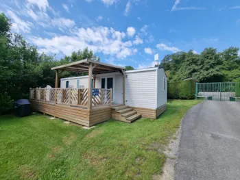 Huuraccommodatie(s) - Stacaravan Tazawa - 3 Slaapkamers - Airconditioning - Camping Le Hameau des Pêcheurs