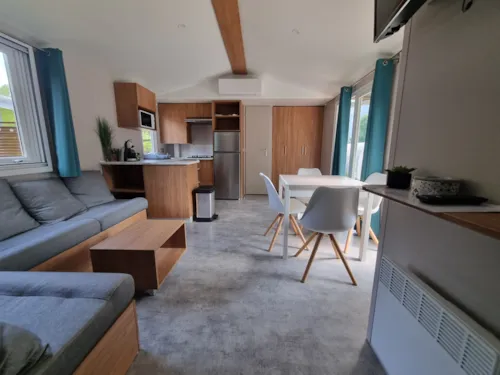 Location - Mobil-Home Tazawa - 3 Chambres - Climatisé - image n°2 - Camping Le Hameau des Pêcheurs