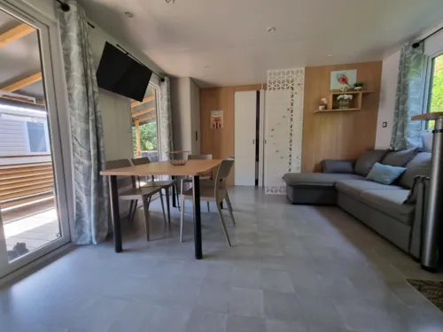 Accommodation - Mobile-Home Guatape - 3 Bedrooms - image n°4 - Camping Le Hameau des Pêcheurs