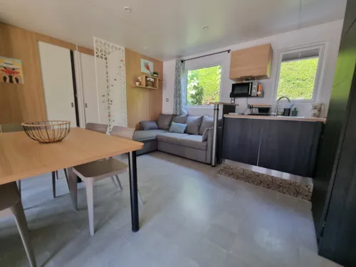 Accommodation - Mobile-Home Guatape - 3 Bedrooms - image n°5 - Camping Le Hameau des Pêcheurs