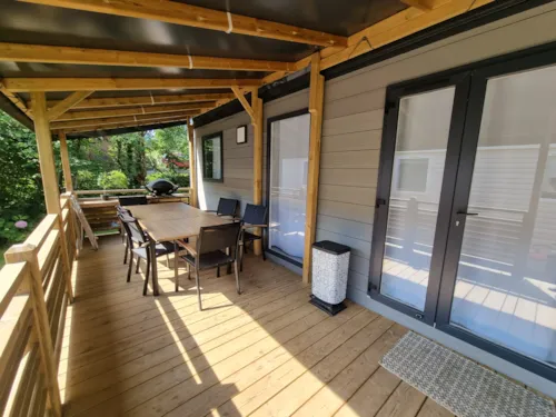 Accommodation - Mobile-Home Guatape - 3 Bedrooms - image n°2 - Camping Le Hameau des Pêcheurs