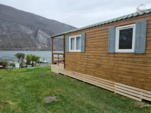 Locatif - Mobil-home Tanganyika - 2 chambres (4 adultes maximum + 1 enfant de 6 à 13 ans) - Camping Le Hameau des Pêcheurs