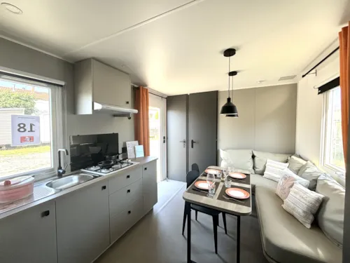 Accommodation - Mobile Home Laguna Colorada - 2 Bedrooms - image n°1 - Camping Le Hameau des Pêcheurs