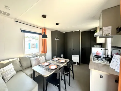 Accommodation - Mobile Home Laguna Colorada - 2 Bedrooms - image n°2 - Camping Le Hameau des Pêcheurs