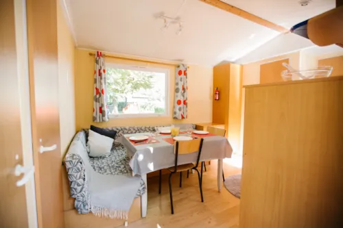 Huuraccommodatie(s) - Stacaravan - 2 Slaapkamers - - image n°5 - Camping Côté Vercors