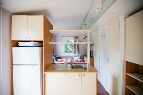 Location - Mobil-Home - 3 Chambres - - image n°7 - Camping Côté Vercors