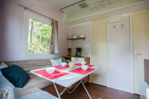 Location - Mobil-Home - 3 Chambres - - image n°3 - Camping Côté Vercors