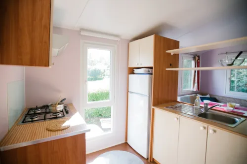 Location - Mobil-Home - 3 Chambres - - image n°6 - Camping Côté Vercors