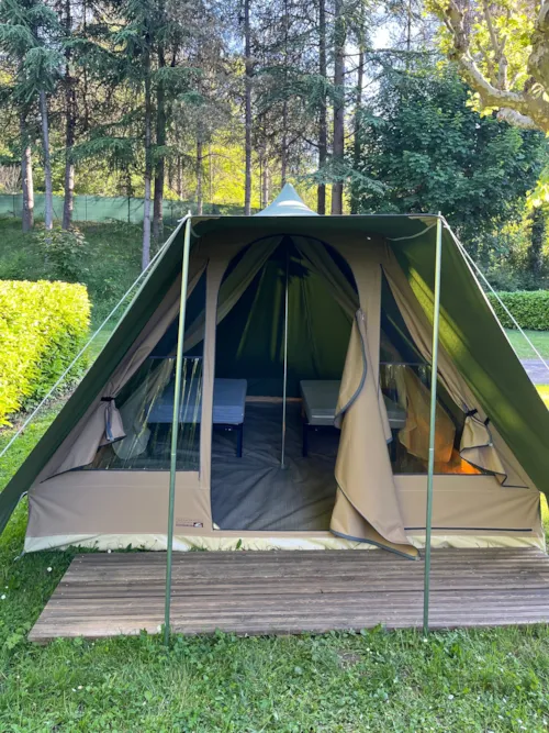 Mietunterkunft - Wander/ Radfahrer Zelt - Ohne Sanitäranlagen - Keine Küche - - image n°2 - Camping Côté Vercors