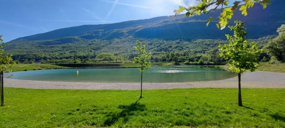 Camping d'Anglefort - Lac de Mansin - image n°6 - Ain