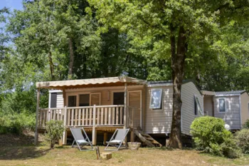 Mietunterkunft - Mobilheim 2 Schlafzimmer *** - Camping Sandaya Le Carbonnier