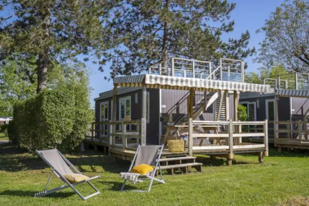 Accommodation - Mobile-Home Panoramique 2 Bedrooms*** - Camping Sandaya Le Carbonnier