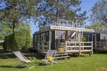 Location - Cottage Panoramique 2 Chambres*** - Camping Sandaya Le Carbonnier