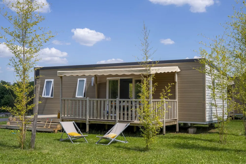 Mietunterkunft - Mobilheim 4 Schlafzimmer *** - Camping Sandaya Le Carbonnier