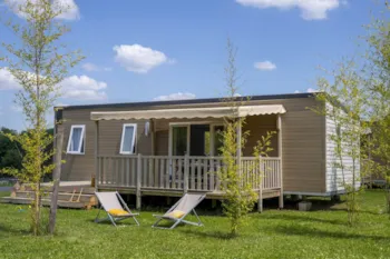 Mietunterkunft - Mobilheim 4 Schlafzimmer *** - Camping Sandaya Le Carbonnier