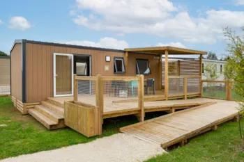 Mietunterkunft - Cottage 2 Zimmer **** Pem - Camping Sandaya Le Carbonnier