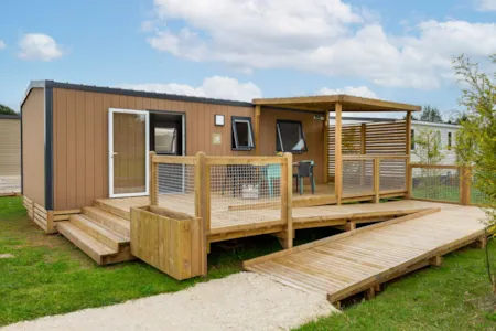 Accommodation - Cottage 2 Bedrooms **** Prm - Camping Sandaya Le Carbonnier