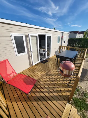 Mietunterkunft - Mobilheim 104 -  Camping Le Clos de Savoye 