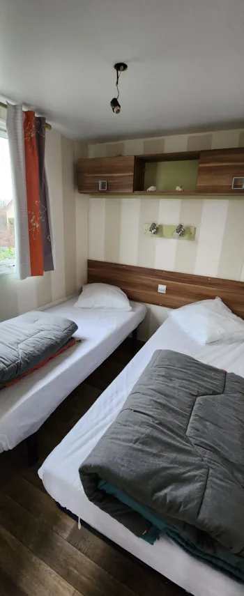 Mietunterkunft - Mobilheim 9 -  Camping Le Clos de Savoye 