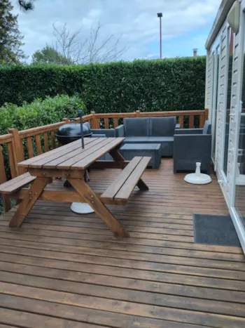 Mietunterkunft - Mobilheim 4 -  Camping Le Clos de Savoye 