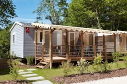 Huuraccommodatie(s) - Loggia Premium 29 M² - Airconditioning + Tv - Camping Koawa Le Bontemps