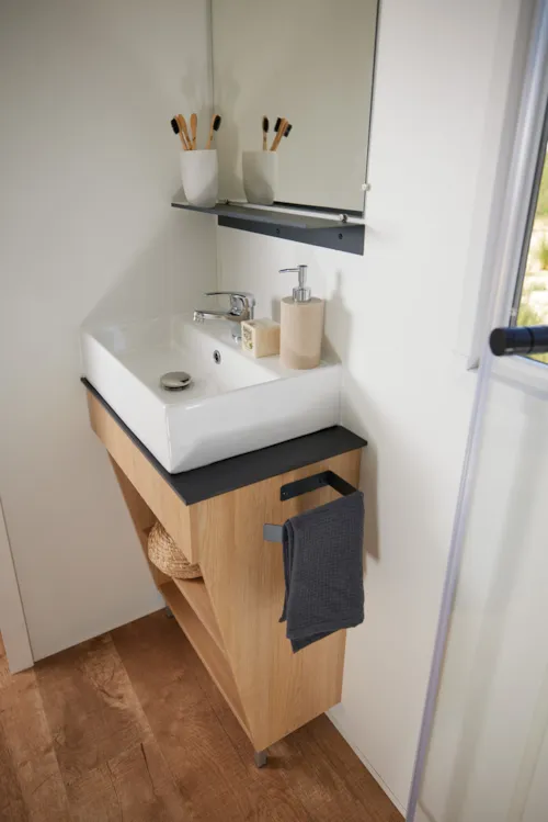 Mietunterkunft - Mobilheim Ciela Confort - 2  Zimmer - image n°9 - Camping Le Bontemps