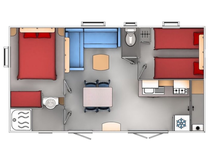 Mobil Home Ciela Confort - 2 Chambres