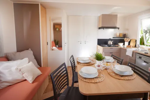 Location - Mobil Home Ciela Confort - 3 Chambres - image n°3 - Camping Le Bontemps