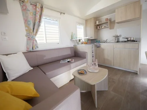 Location - Mobil Home Ciela Confort - 3 Chambres - image n°4 - Camping Le Bontemps
