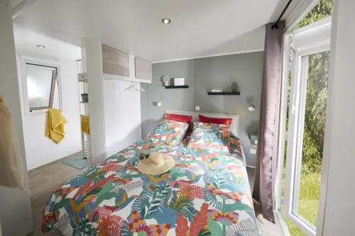 Mietunterkunft - Mobilheim Ciela Privilège - 2 Schlafzimmer - 2 Bäder - Geschirrspüler, Grill - image n°5 - Camping Le Bontemps