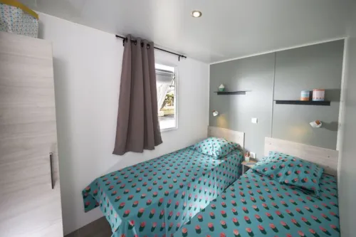 Mietunterkunft - Mobilheim Ciela Privilège - 2 Schlafzimmer - 2 Bäder - Geschirrspüler, Grill - image n°7 - Camping Le Bontemps