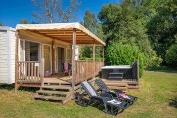 Mietunterkunft - Ciela Privilège Spa - 2 Schlafzimmer - Grill - Camping Le Bontemps