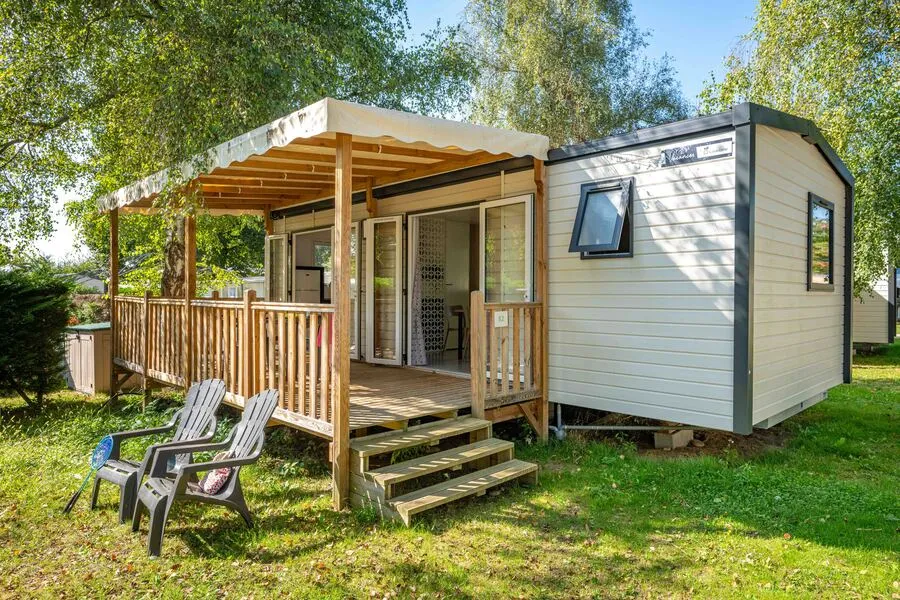 Location - Mobil Home Ciela Privilège - 2 Chambres - Barbecue - Camping Le Bontemps