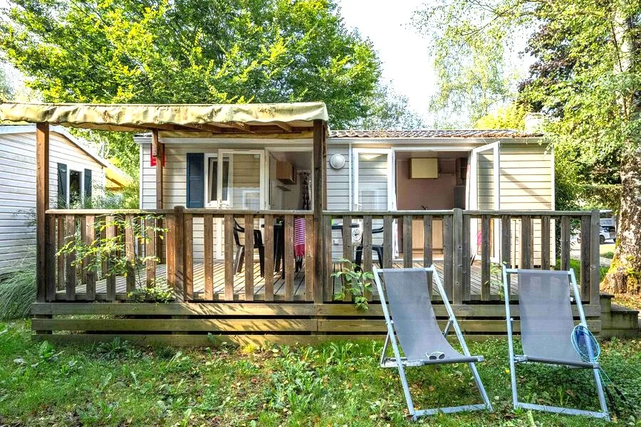 Location - Mobil Home Ciela Confort Compact - 2 Chambres - Camping Le Bontemps