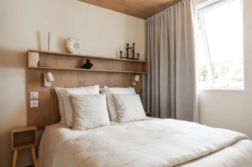Accommodation - New Mobil-Home Ciela Prestige - 3 Bedrooms Including 1 Master Suite - Bed Linen, Towels And Bbq Included - image n°2 - Camping Le Bontemps