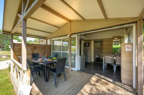 Location - Chalet Ciela Confort Pmr - 2 Chambres - image n°2 - Camping Le Bontemps